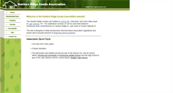 Desktop Screenshot of huntersridgeassociation.com